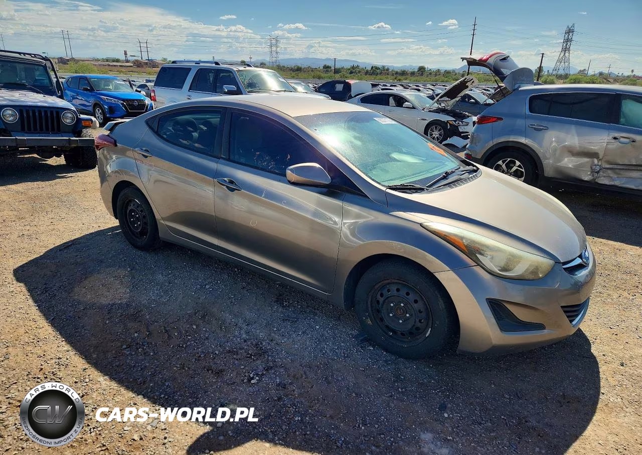 2016 Hyundai Elantra Se VIN:5NPDH4AE3GH696801 - 4