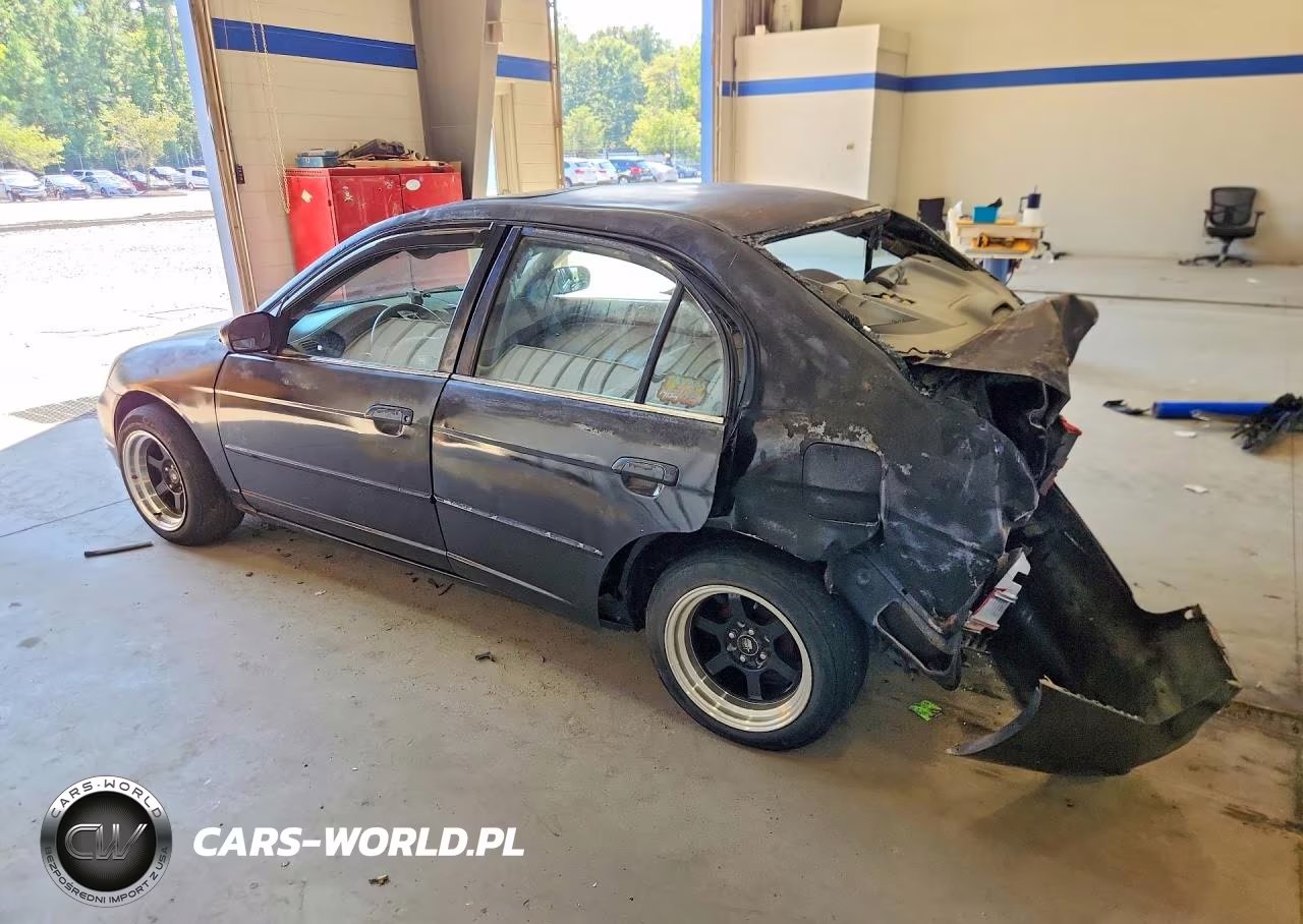 2001 Honda Civic Ex VIN:2HGES25771H609179 - 2