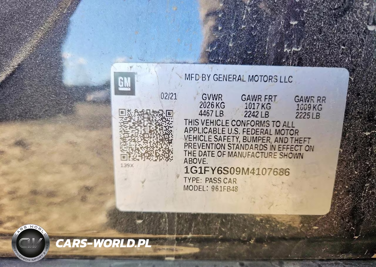 2021 Chevrolet Bolt Ev Lt VIN:1G1FY6S09M4107686 - 12