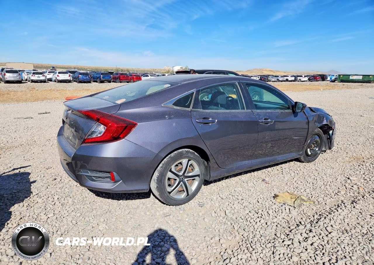 2018 Honda Civic Lx VIN:2HGFC2F59JH562218 - 3