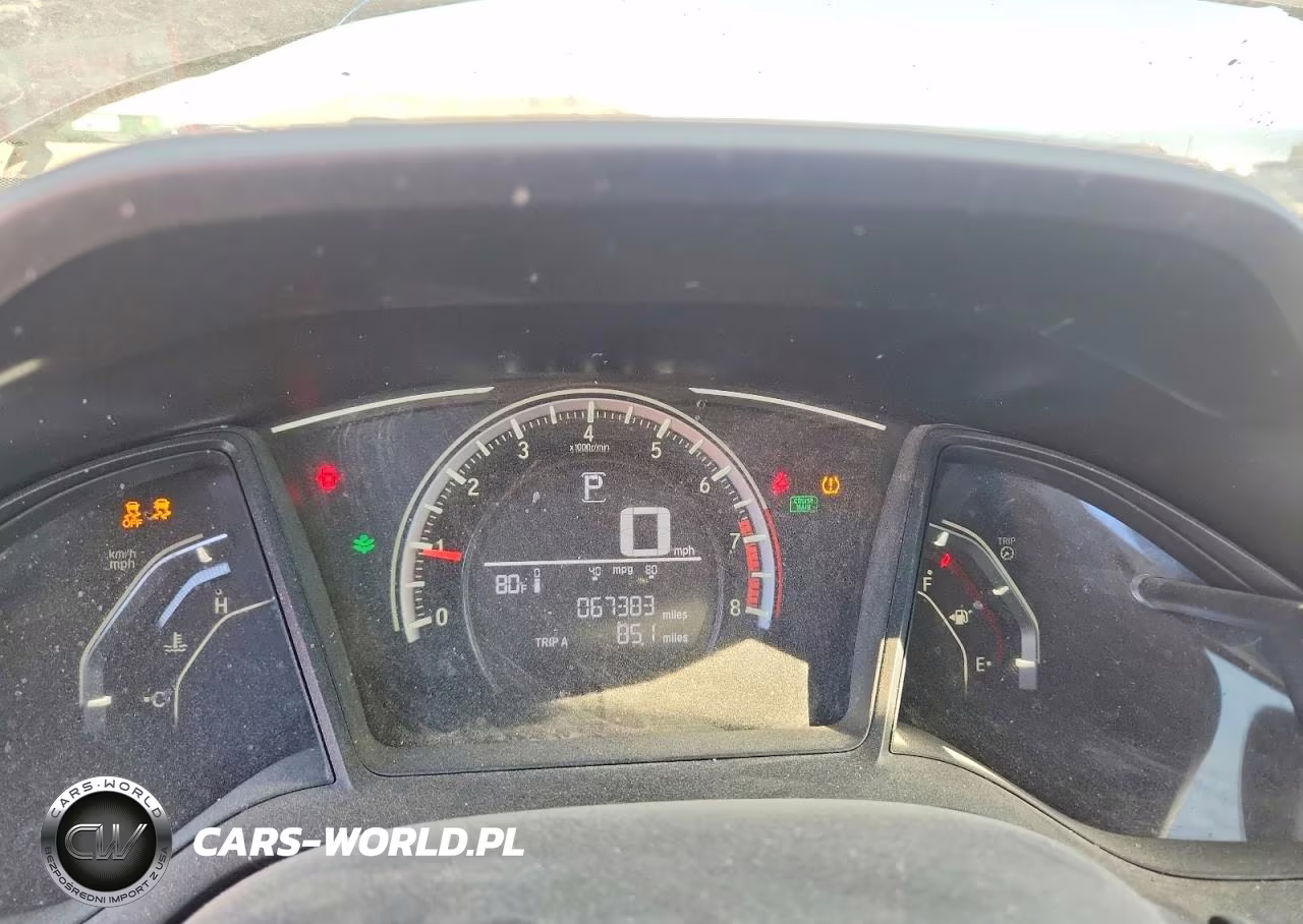 2018 Honda Civic Lx VIN:2HGFC2F59JH562218 - 9