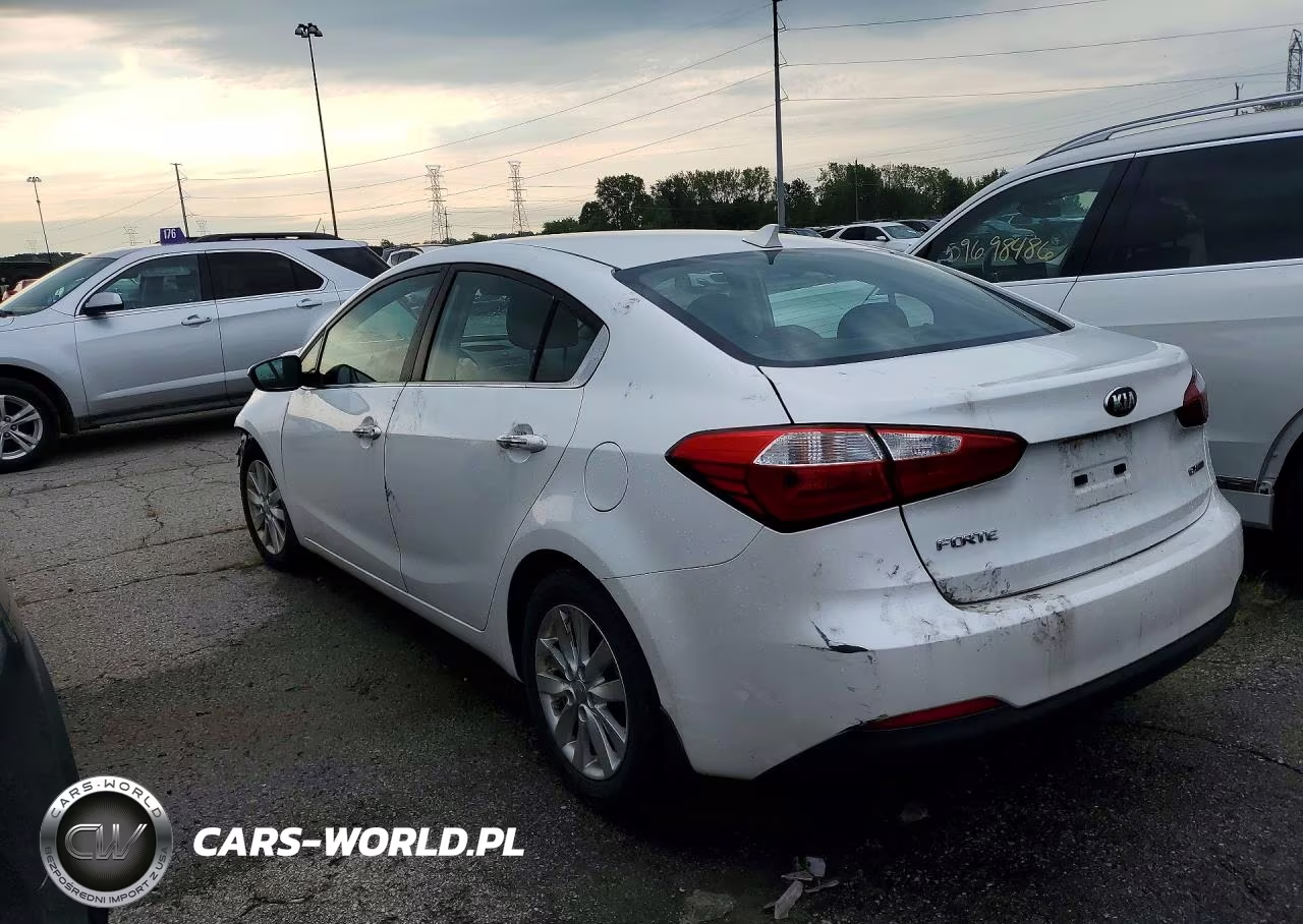 2015 Kia Forte Ex VIN:KNAFX4A86F5334124 - 2