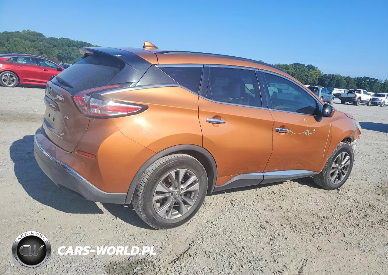 2017 Nissan Murano Sv VIN:5N1AZ2MG8HN140031 - 3