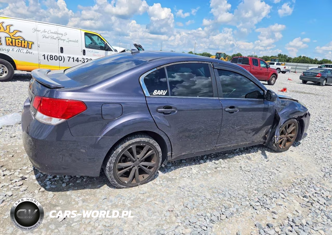 2013 Subaru Legacy 2.5I Limited VIN:4S3BMBK66D3026567 - 3
