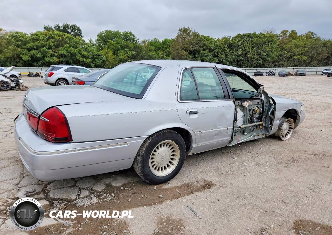 2002 Mercury Grand Marquis Ls VIN:2MEFM75W12X610643 - 3