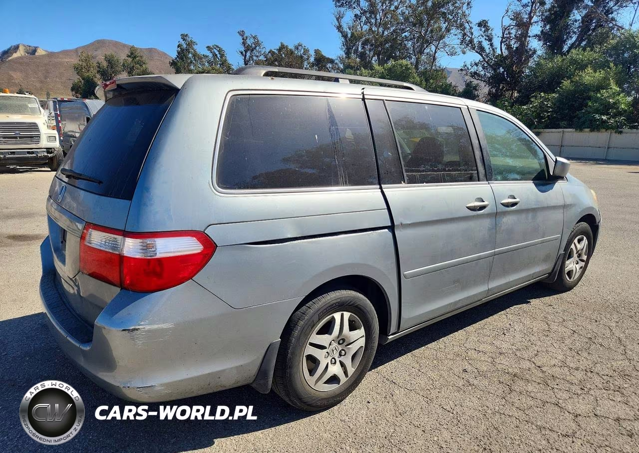 2007 Honda Odyssey Exl VIN:5FNRL38667B006017 - 3