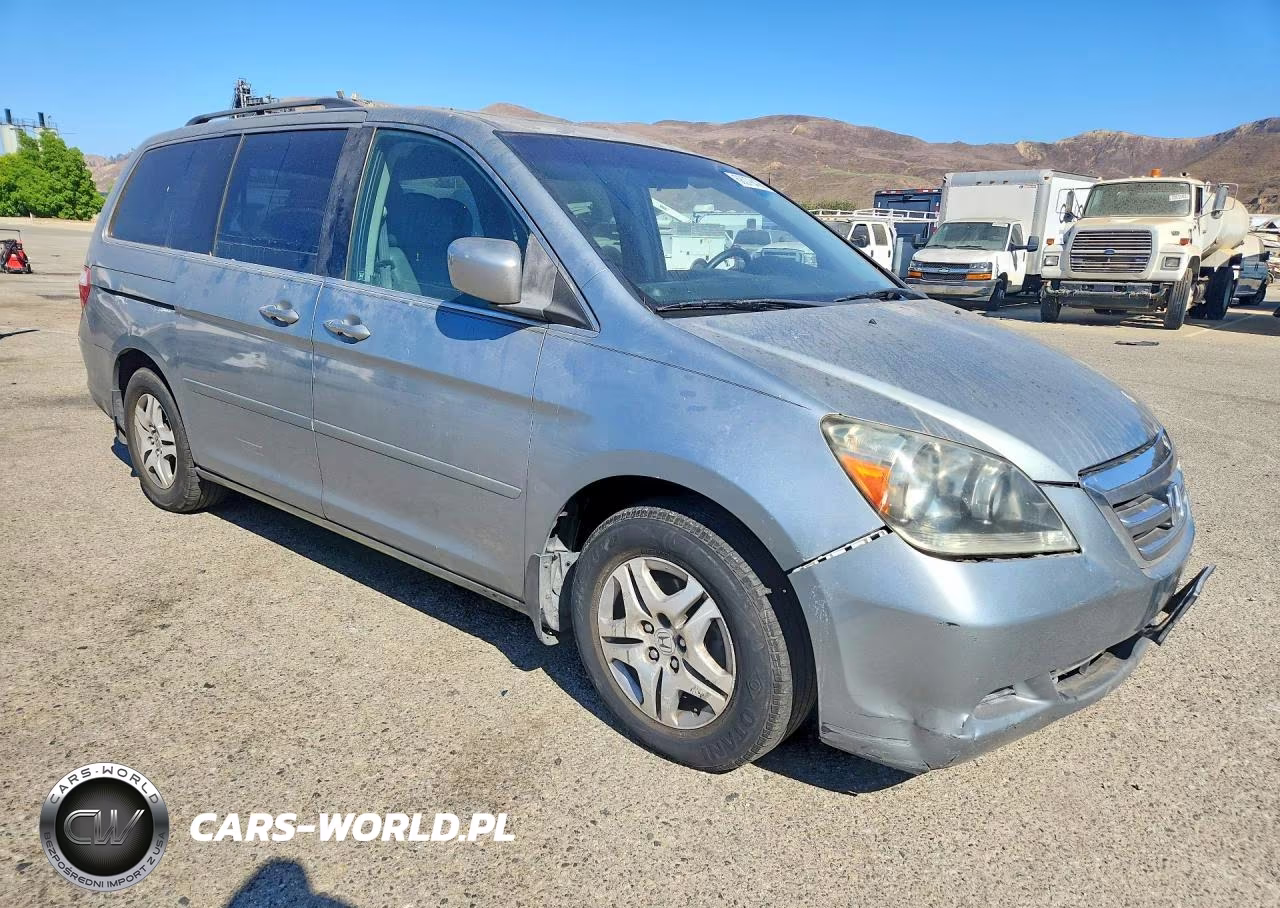 2007 Honda Odyssey Exl VIN:5FNRL38667B006017 - 4