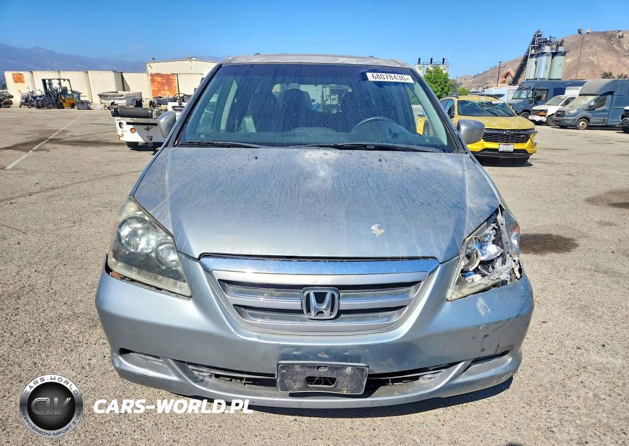 2007 Honda Odyssey Exl VIN:5FNRL38667B006017 - 5