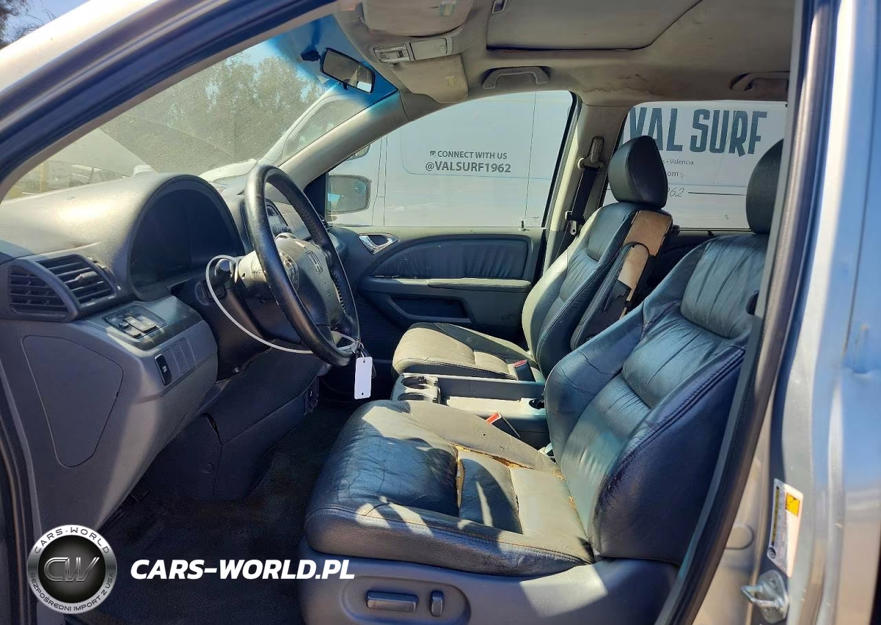 2007 Honda Odyssey Exl VIN:5FNRL38667B006017 - 7