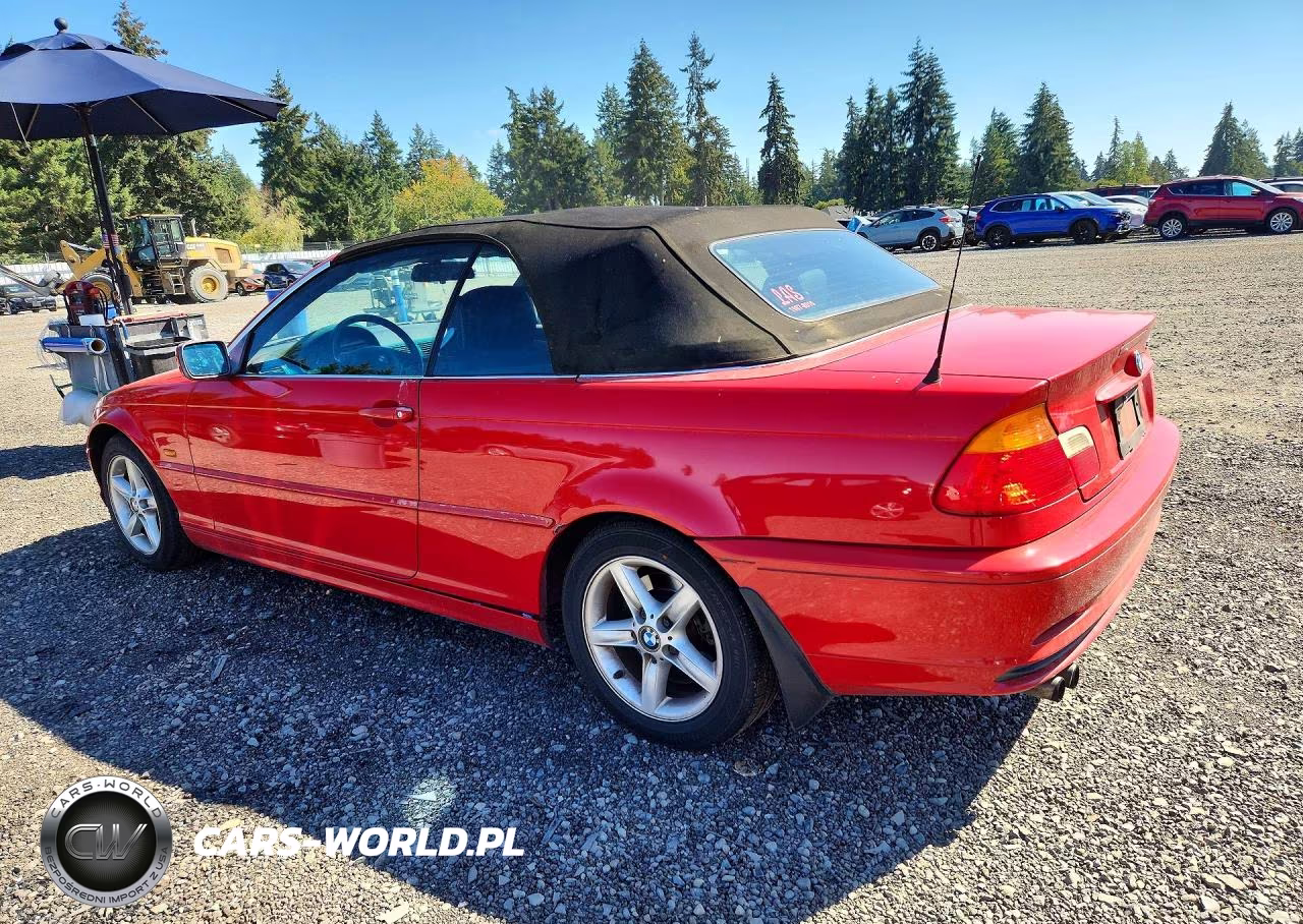 2002 BMW 325 Ci VIN:WBABS33422JY42738 - 2