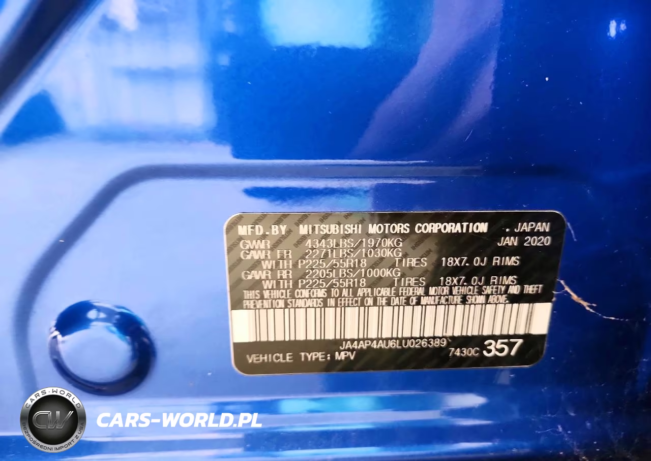 2020 Mitsubishi Outlander Sport Se VIN:JA4AP4AU6LU026389 - 14