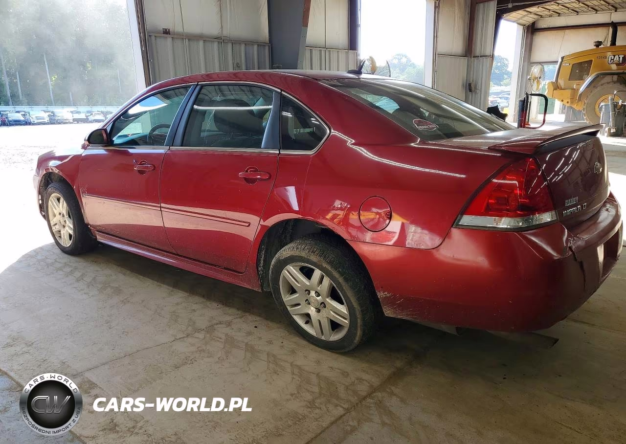 2012 Chevrolet Impala Lt VIN:2G1WB5E38C1305185 - 2