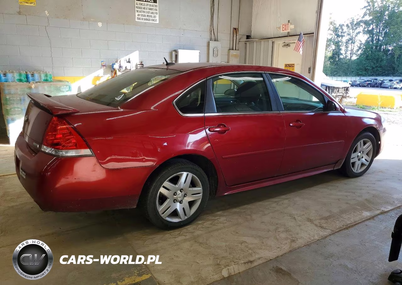 2012 Chevrolet Impala Lt VIN:2G1WB5E38C1305185 - 3