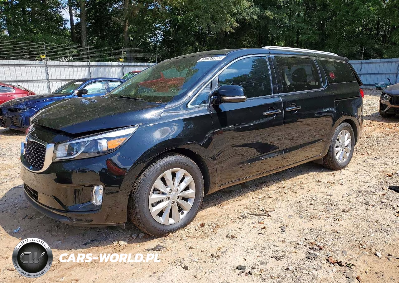 2017 Kia Sedona Ex VIN:KNDMC5C15H6257867 - 1