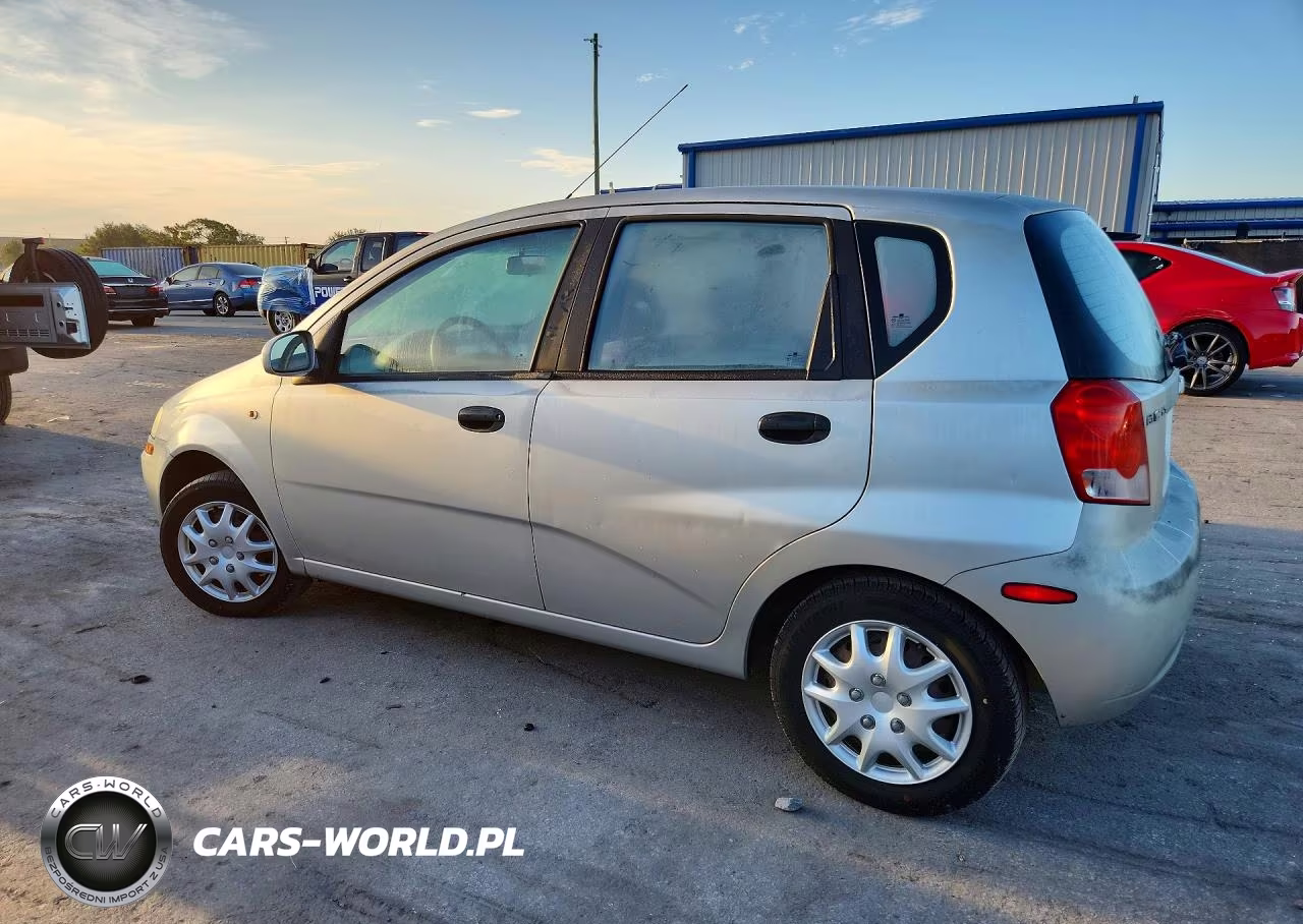 2005 Chevrolet Aveo Base VIN:KL1TD62645B370408 - 2