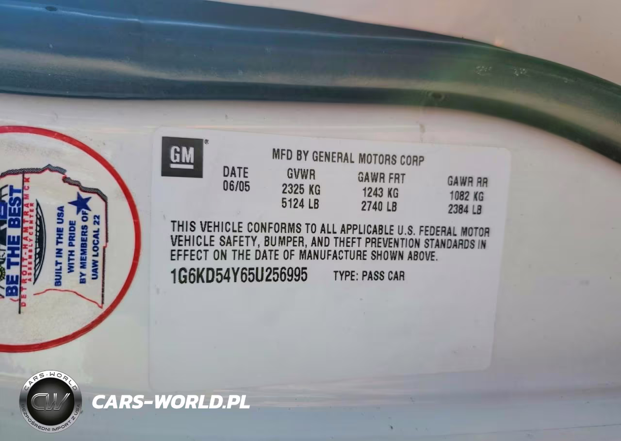 2005 Cadillac Deville VIN:1G6KD54Y65U256995 - 12