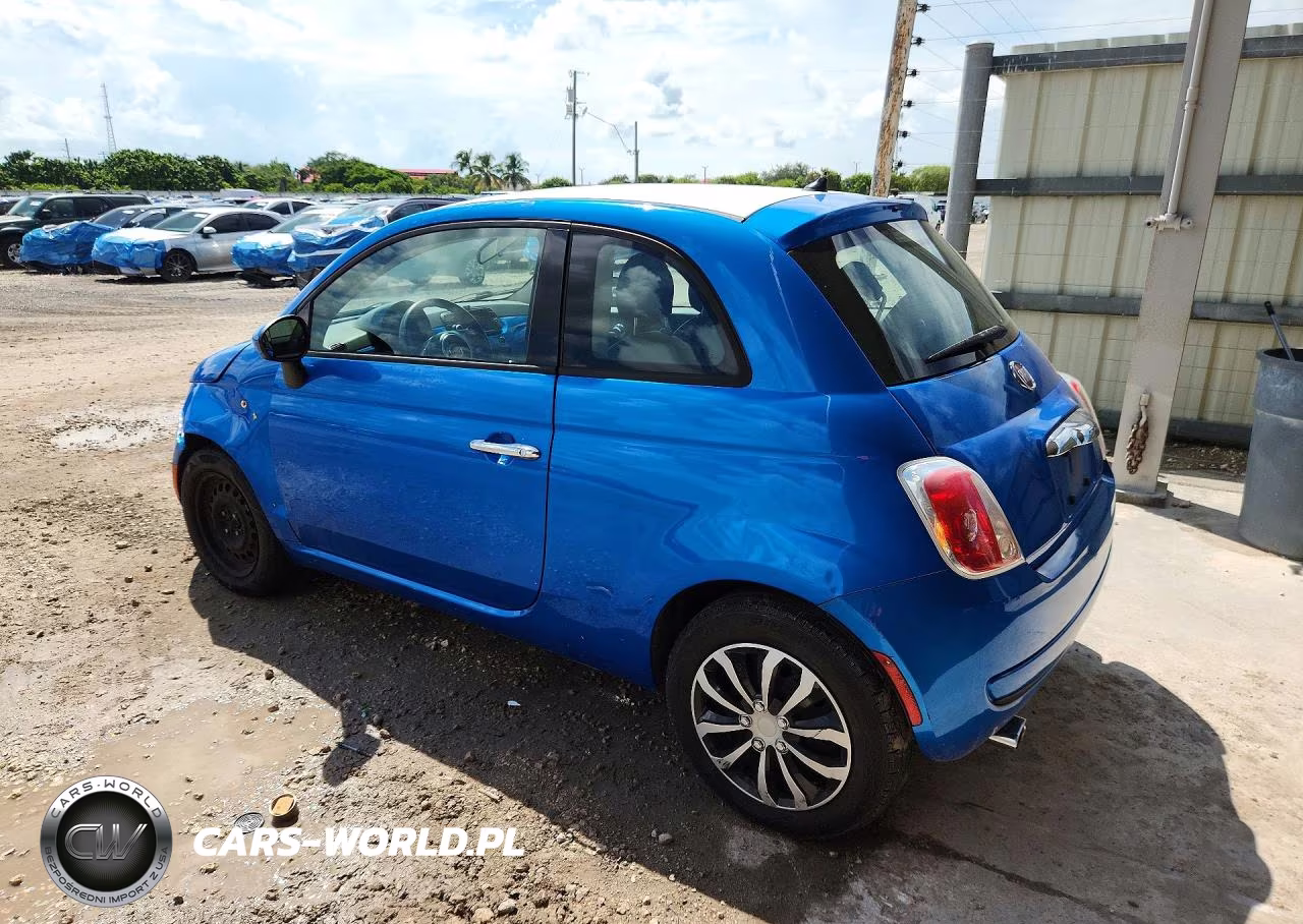 2015 Fiat 500 Pop VIN:3C3CFFAR3FT570506 - 2