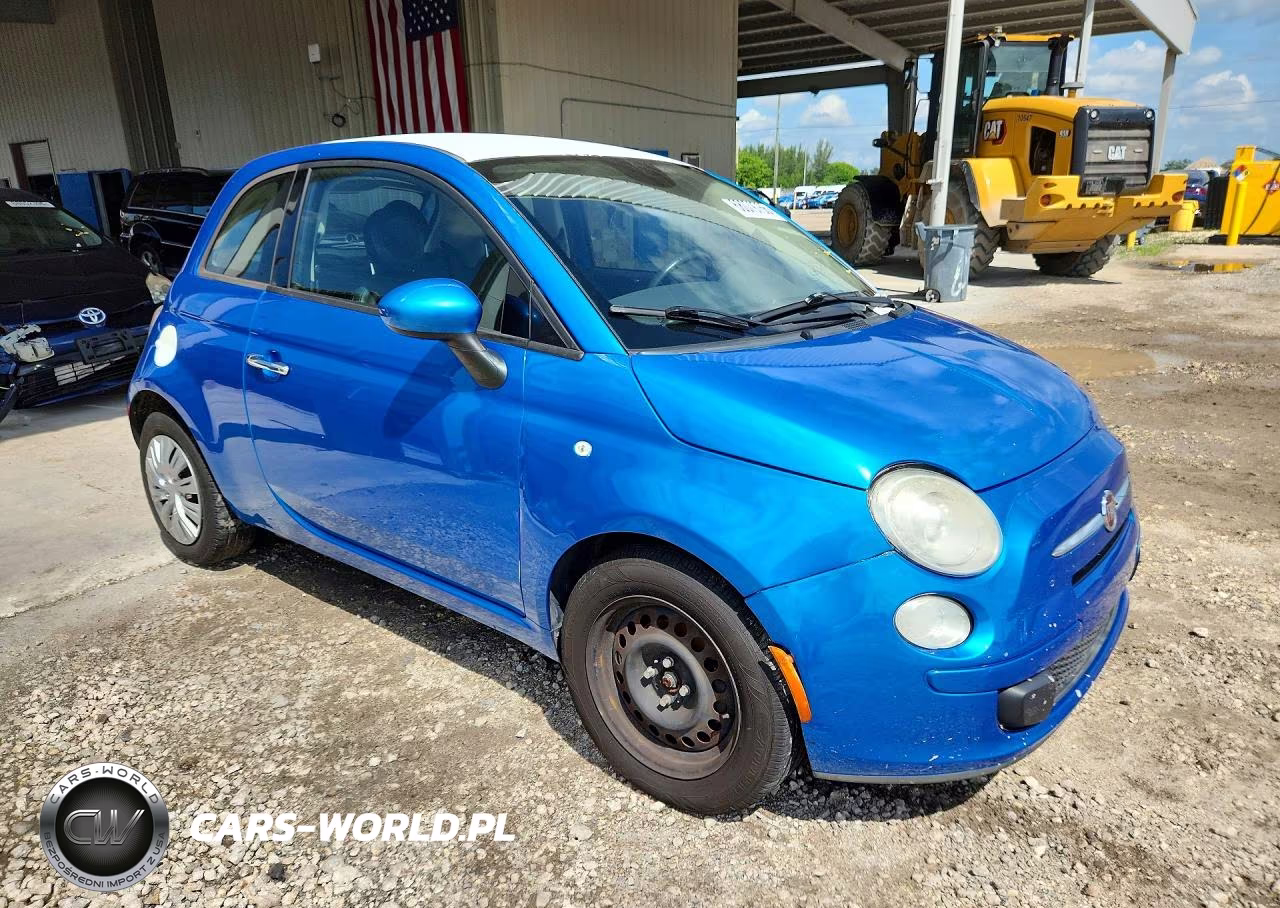 2015 Fiat 500 Pop VIN:3C3CFFAR3FT570506 - 4