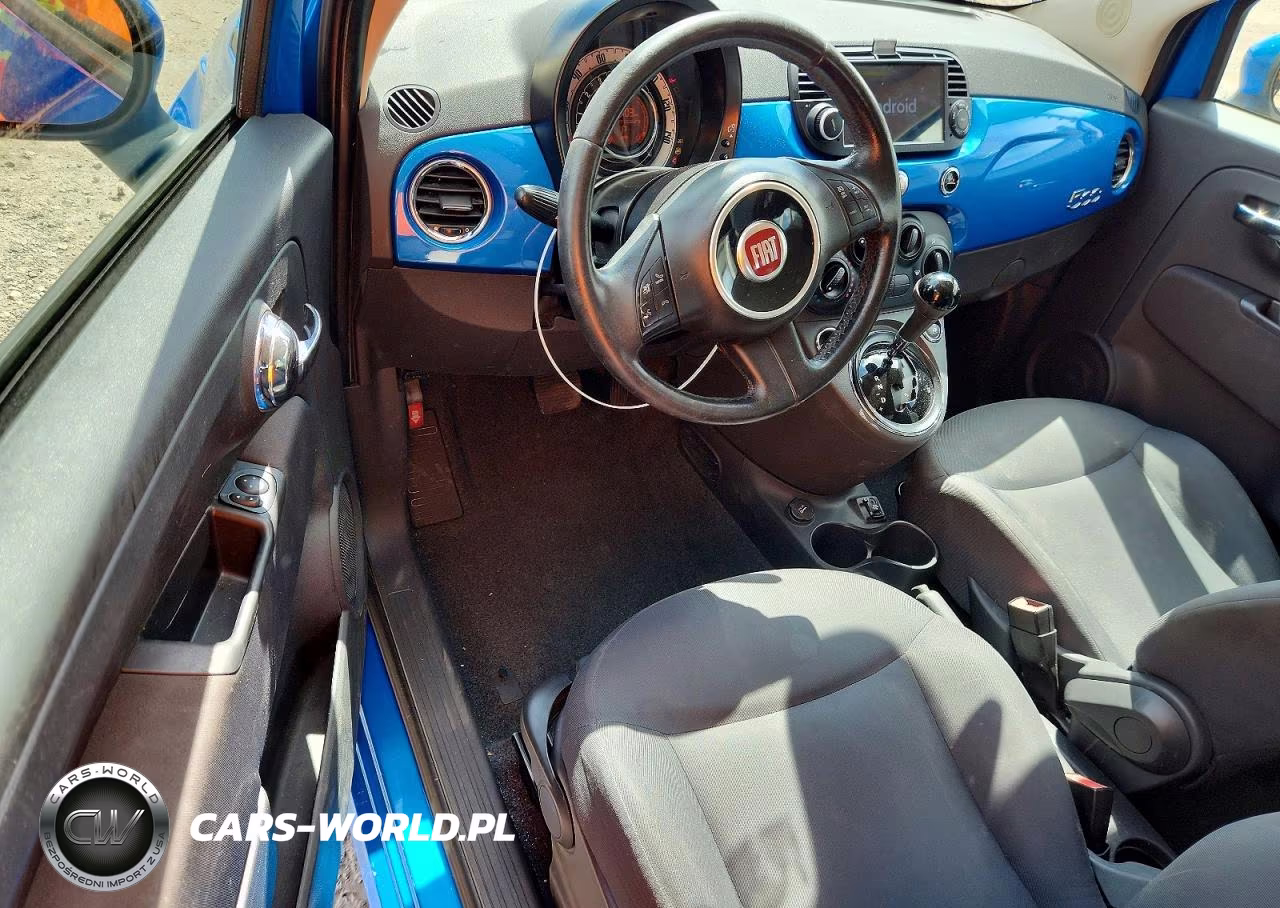 2015 Fiat 500 Pop VIN:3C3CFFAR3FT570506 - 8
