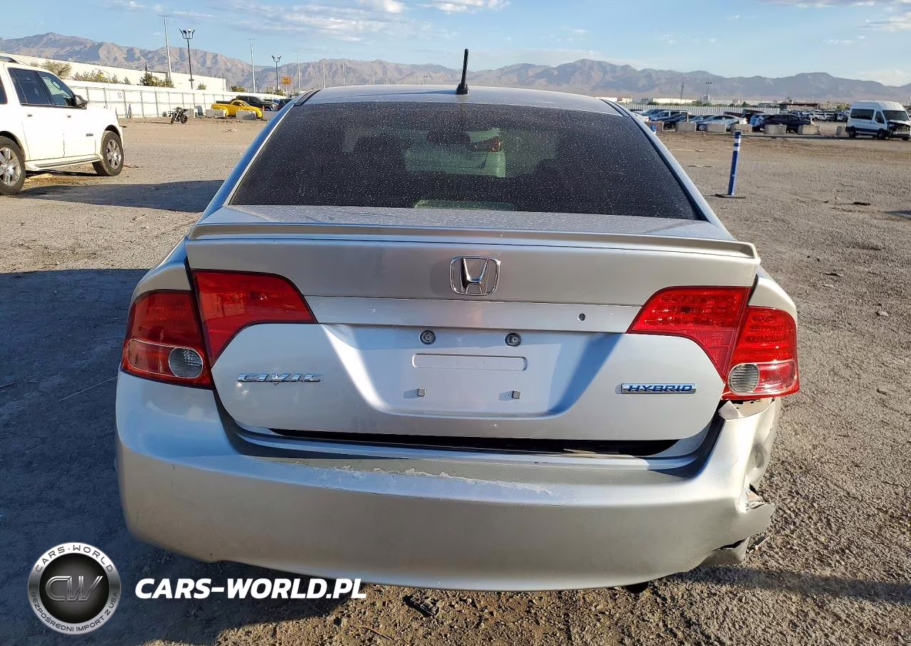 2006 Honda Civic Hybrid VIN:JHMFA36276S003829 - 6