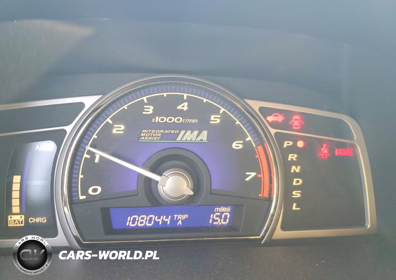 2006 Honda Civic Hybrid VIN:JHMFA36276S003829 - 9