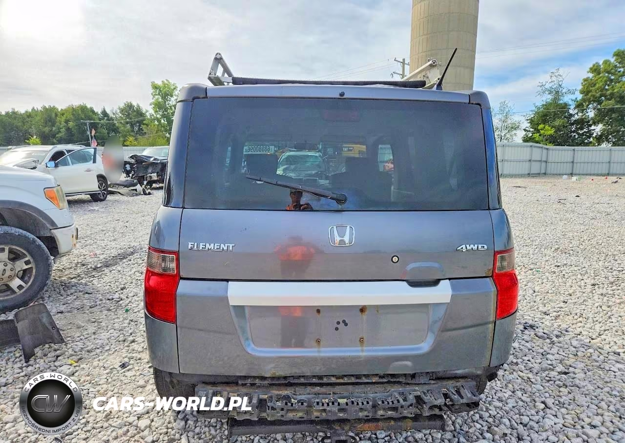 2009 Honda Element Lx VIN:5J6YH28359L000670 - 6