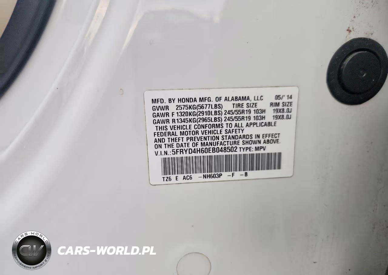 2014 Acura Mdx Technology VIN:5FRYD4H60EB048502 - 13