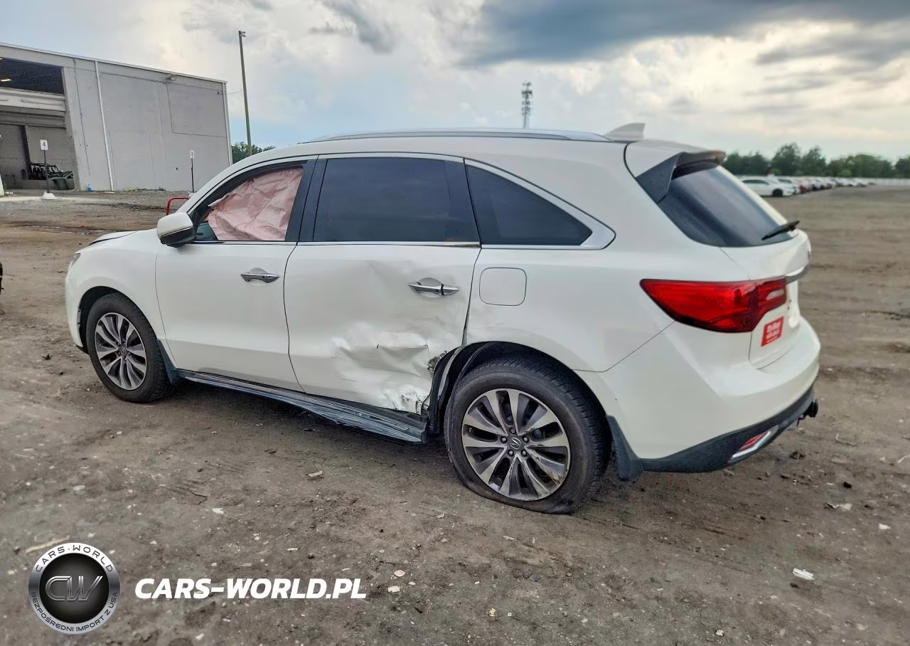 2014 Acura Mdx Technology VIN:5FRYD4H60EB048502 - 2