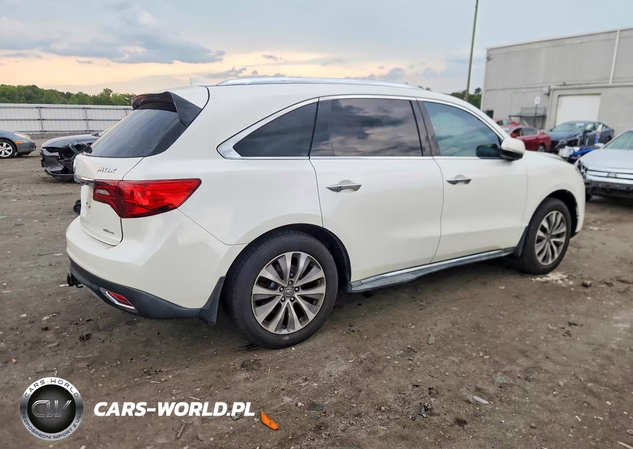 2014 Acura Mdx Technology VIN:5FRYD4H60EB048502 - 3