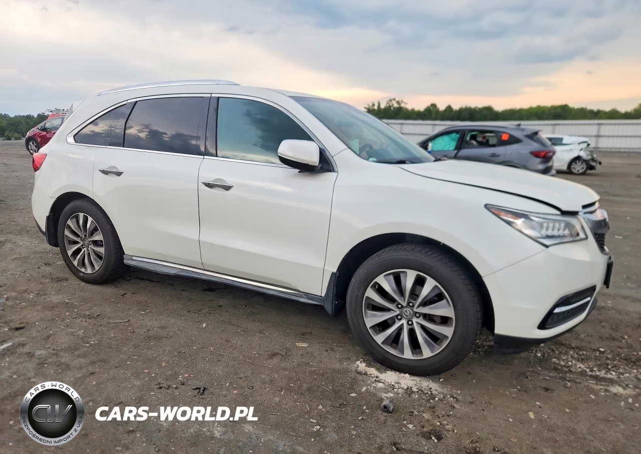 2014 Acura Mdx Technology VIN:5FRYD4H60EB048502 - 4