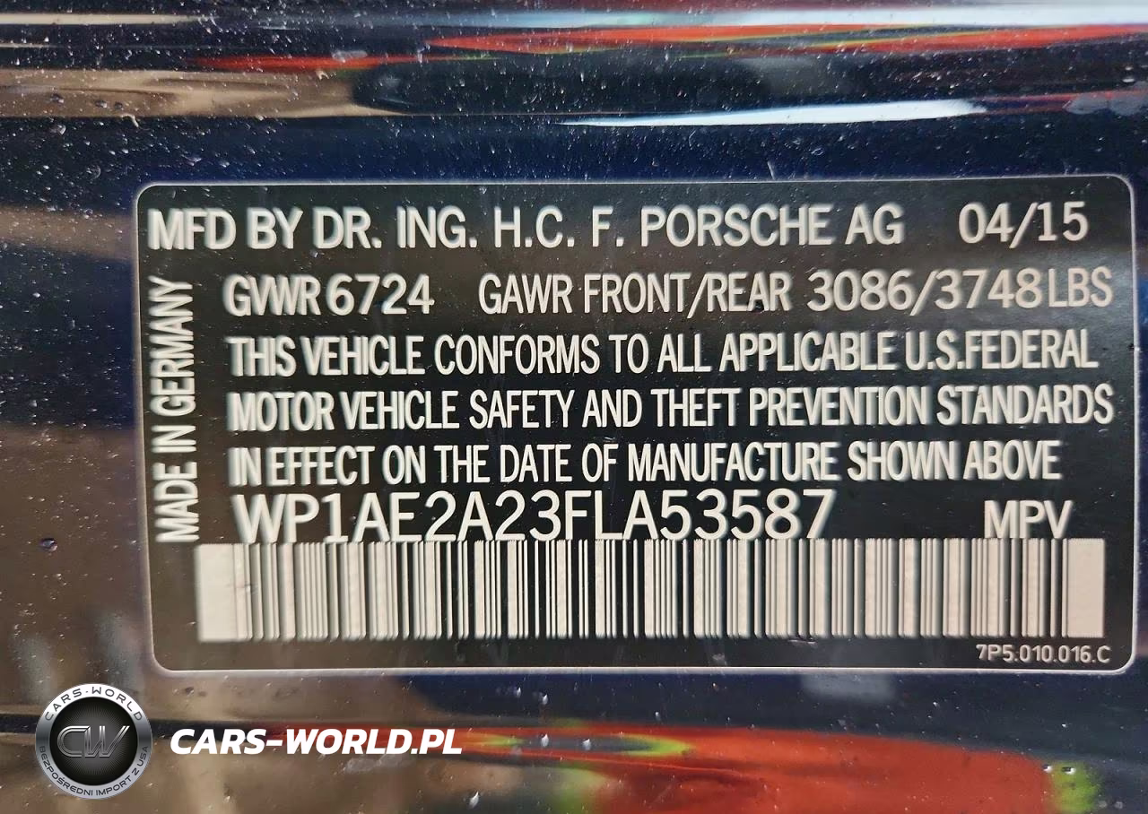2015 Porsche Cayenne Se Hybrid VIN:WP1AE2A23FLA53587 - 12