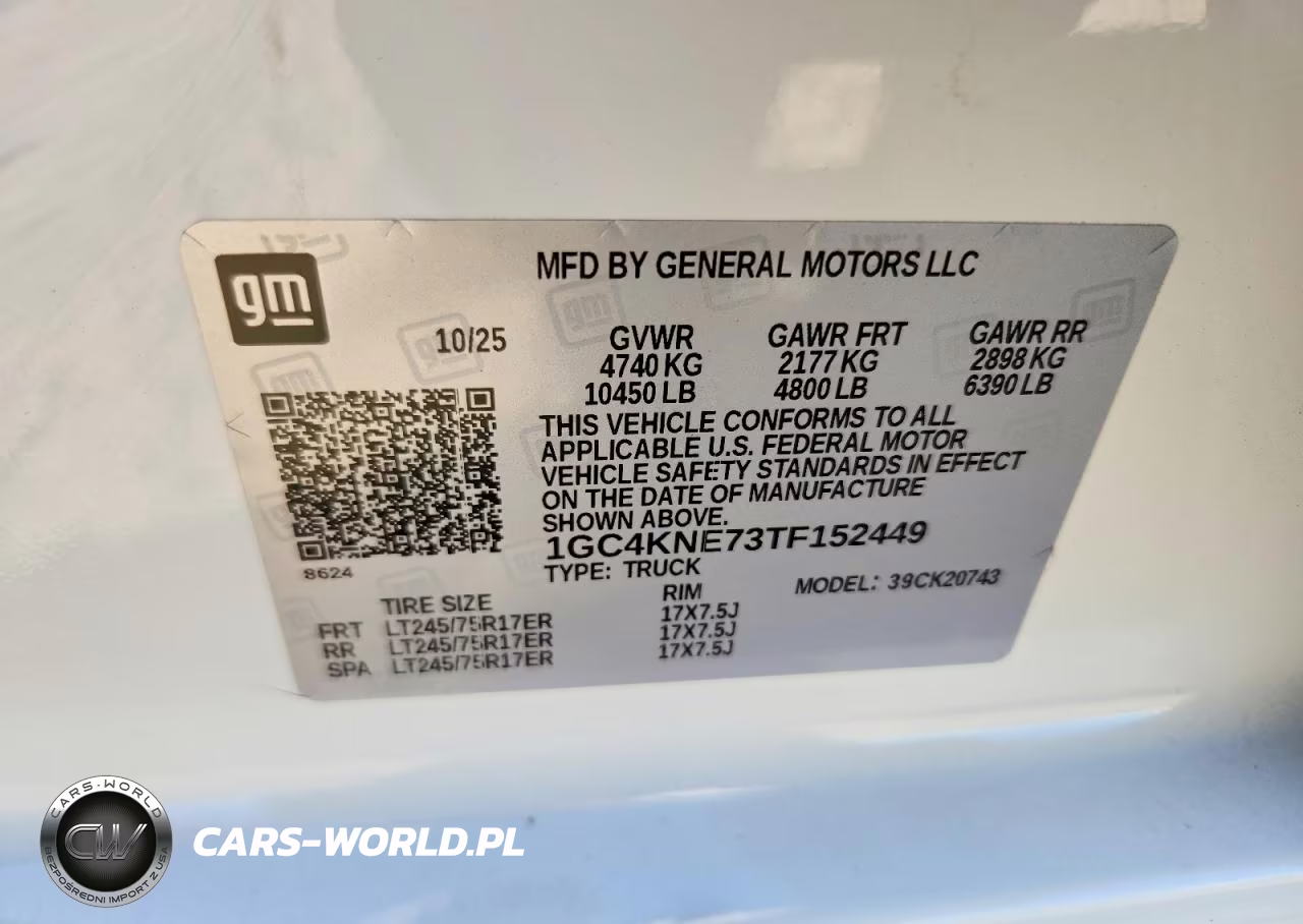 2026 Chevrolet Silverado K2500 Heavy Duty Lt VIN:1GC4KNE73TF152449 - 13