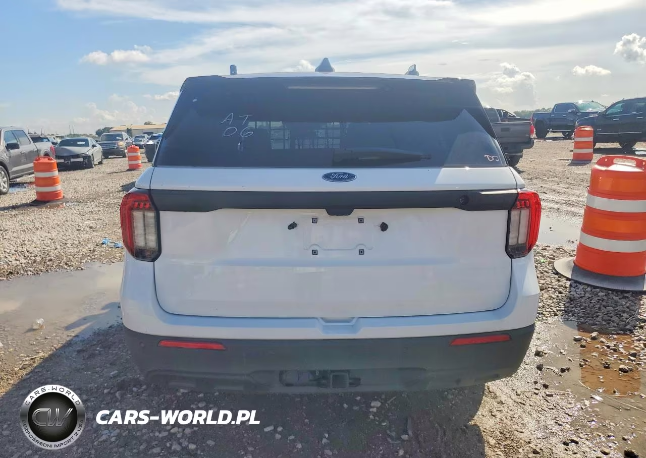 2025 Ford Explorer Police Interceptor VIN:1FM5K8AW7SGC23806 - 6