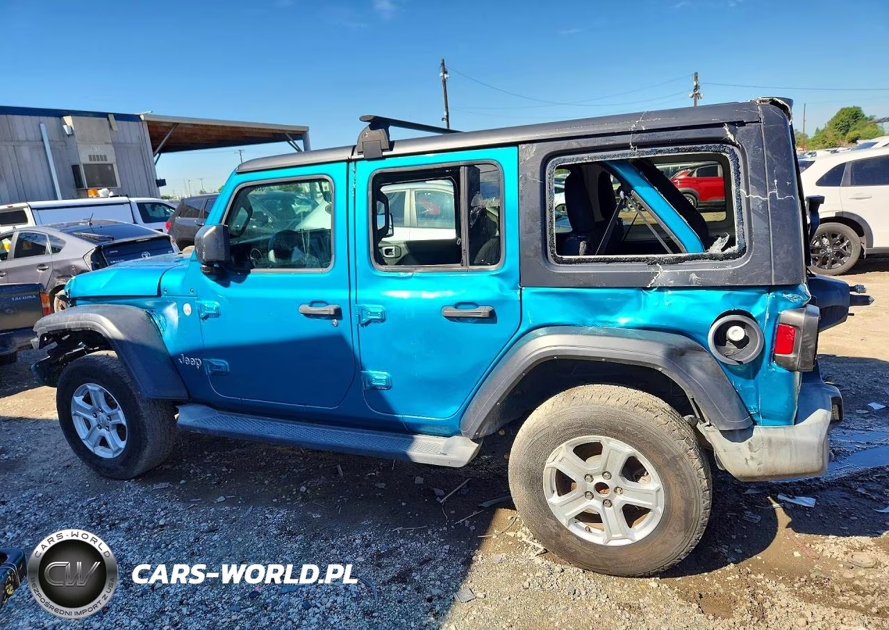 2020 Jeep Wrangler Unlimited Sport S 4X4 VIN:1C4HJXDG2LW110582 - 2