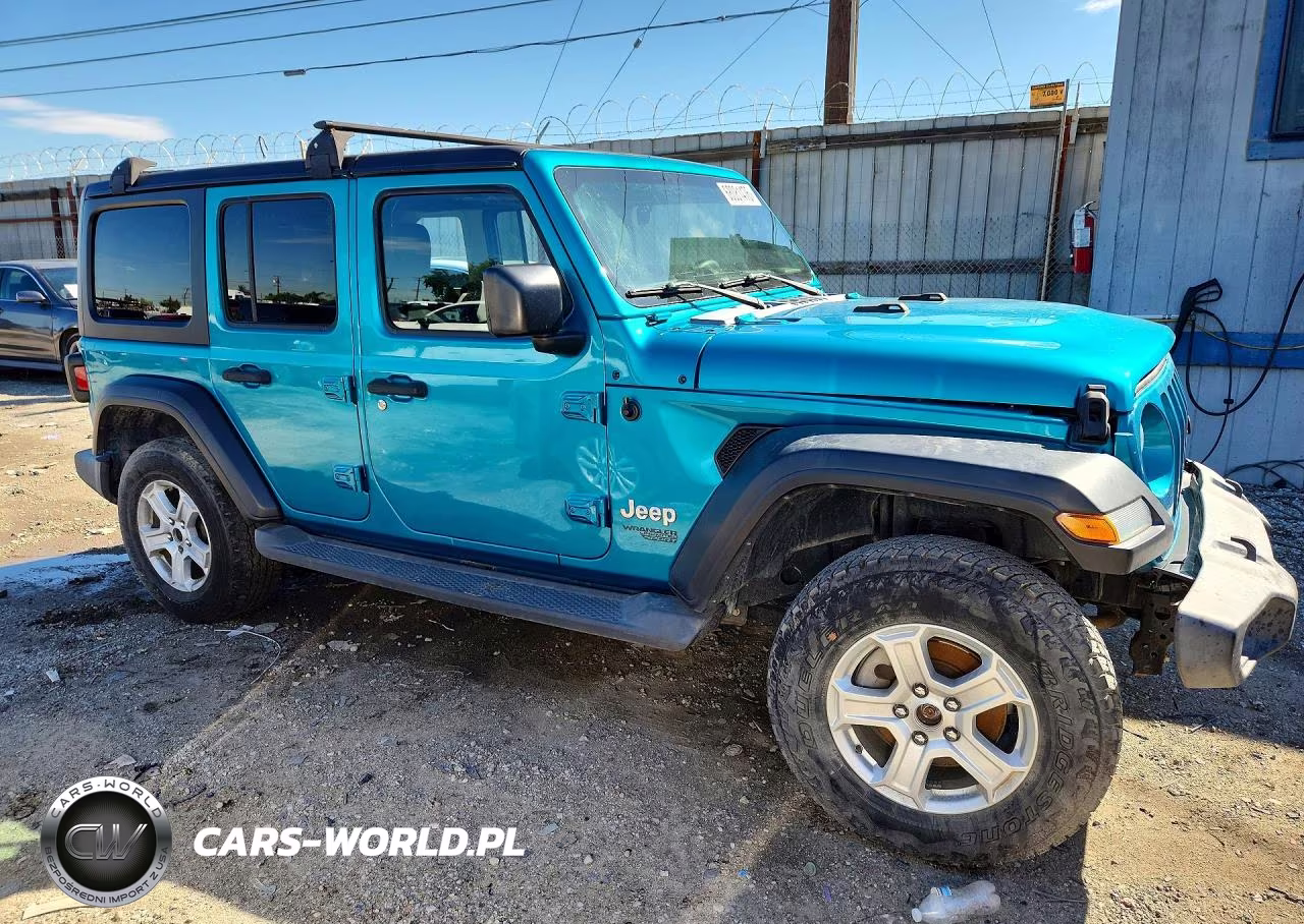 2020 Jeep Wrangler Unlimited Sport S 4X4 VIN:1C4HJXDG2LW110582 - 4