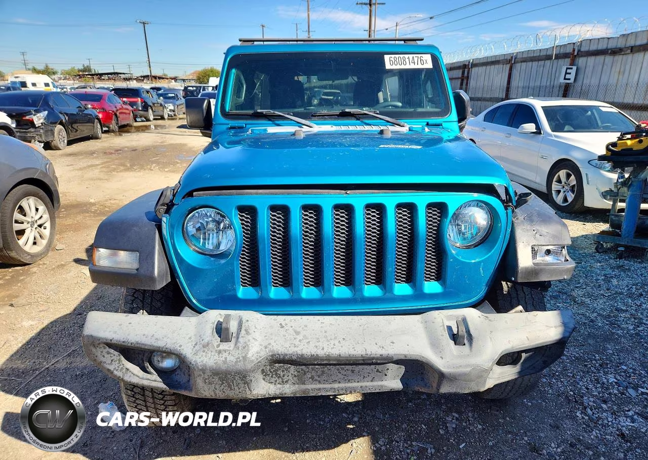 2020 Jeep Wrangler Unlimited Sport S 4X4 VIN:1C4HJXDG2LW110582 - 5