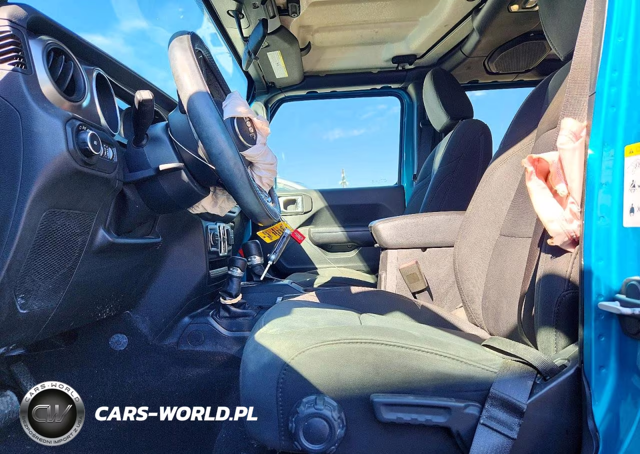 2020 Jeep Wrangler Unlimited Sport S 4X4 VIN:1C4HJXDG2LW110582 - 7