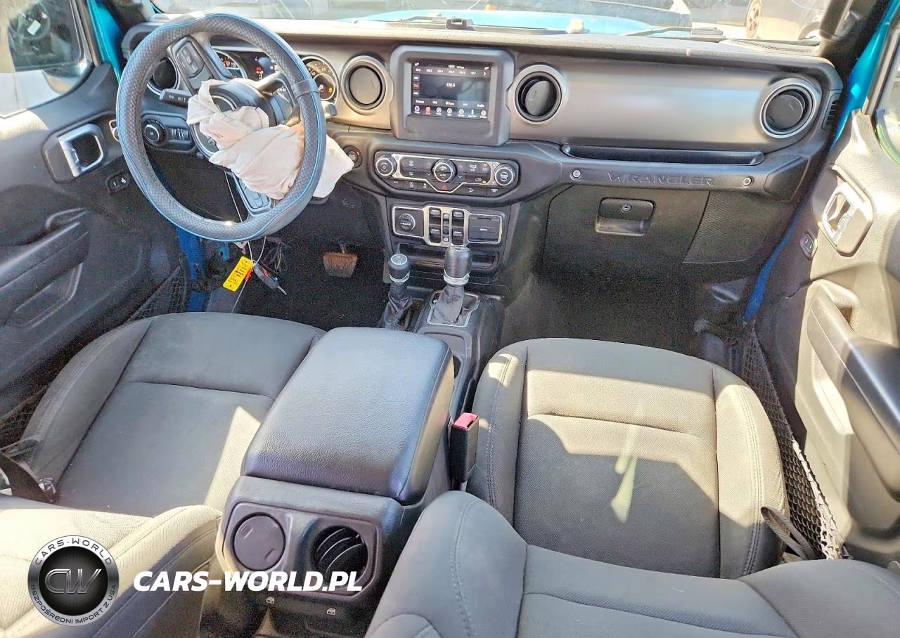 2020 Jeep Wrangler Unlimited Sport S 4X4 VIN:1C4HJXDG2LW110582 - 8