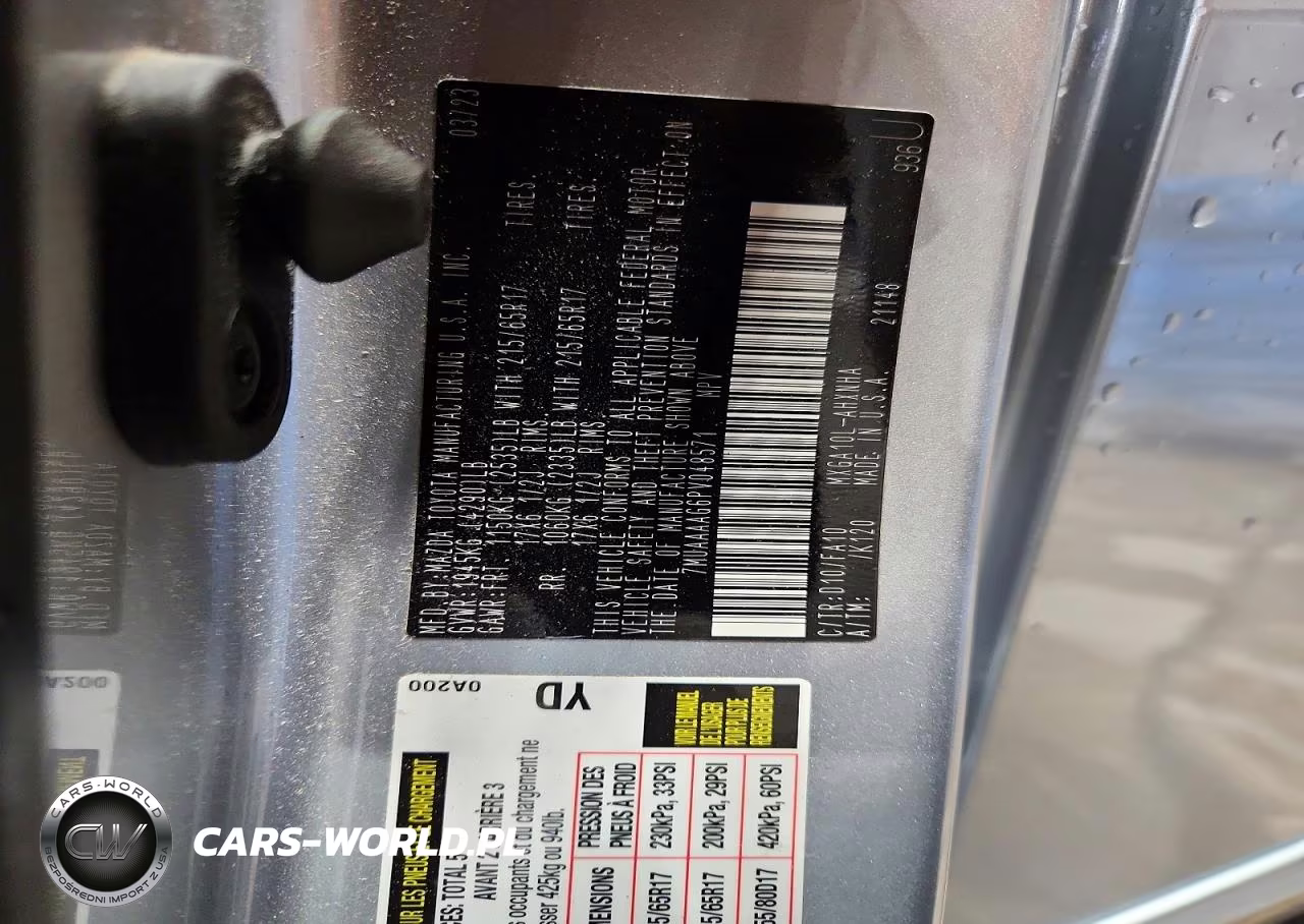 2023 Toyota Corolla Cross L VIN:7MUAAAAG6PV048571 - 14