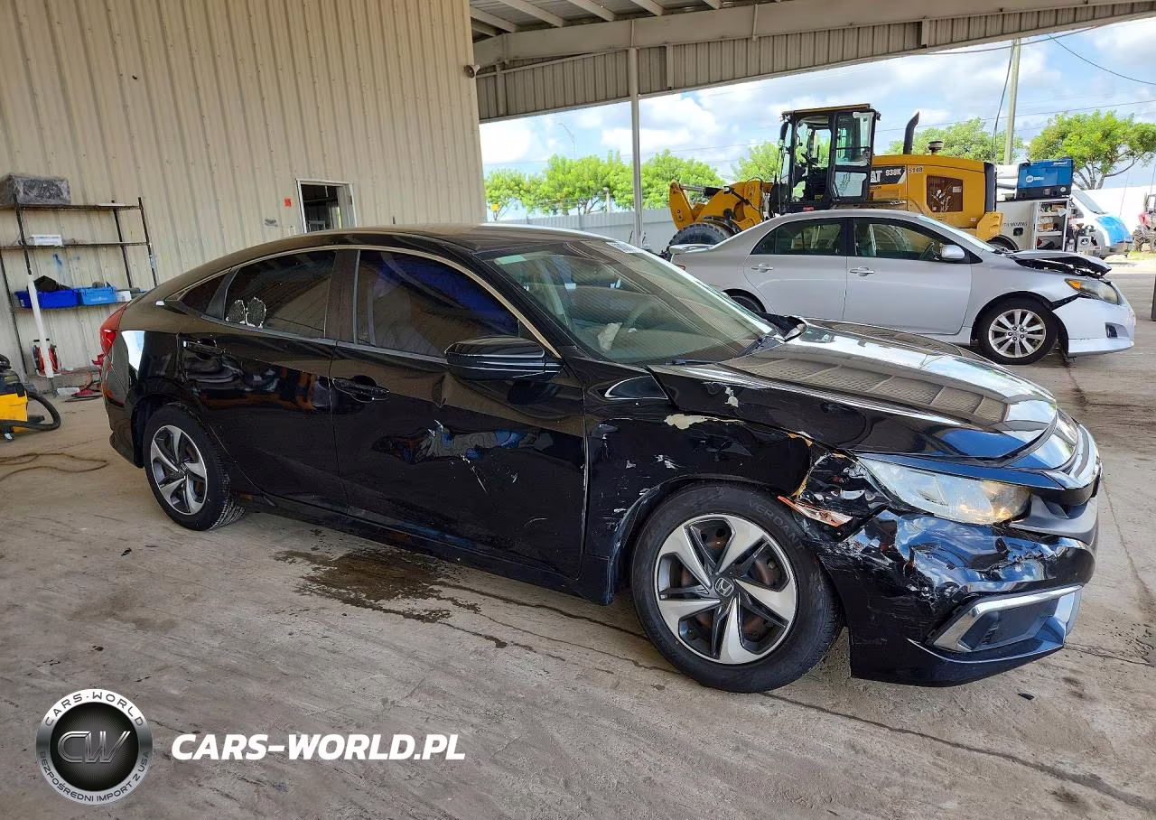 2019 Honda Civic Lx VIN:2HGFC2F61KH585146 - 4