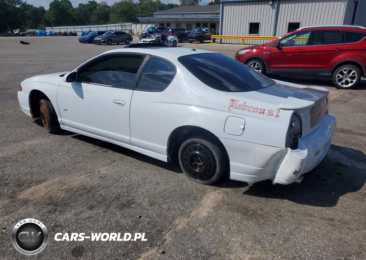 2005 Chevrolet Monte Carlo Ls VIN:2G1WW12E159360102 - 2