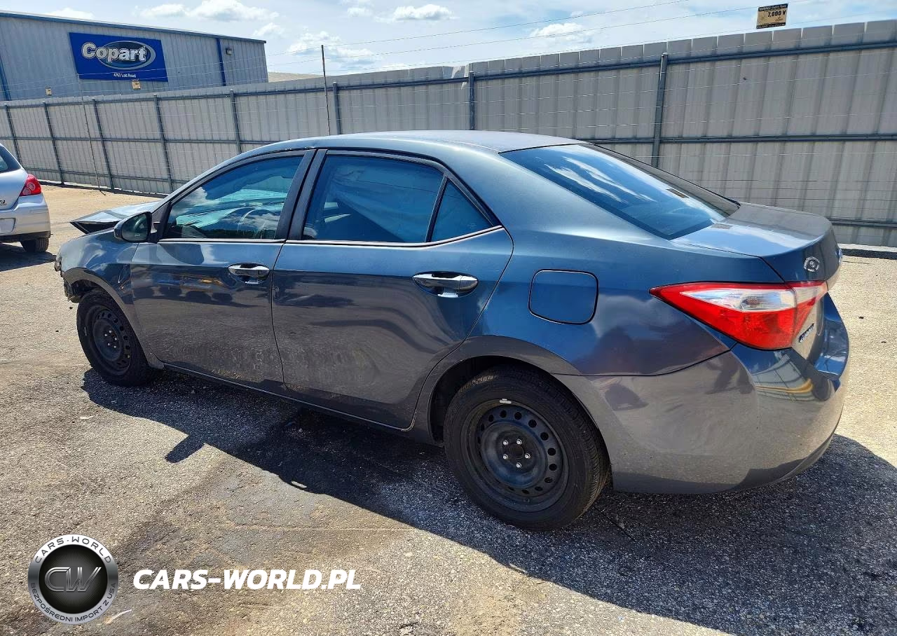 2014 Toyota Corolla Le VIN:5YFBURHE7EP017313 - 2