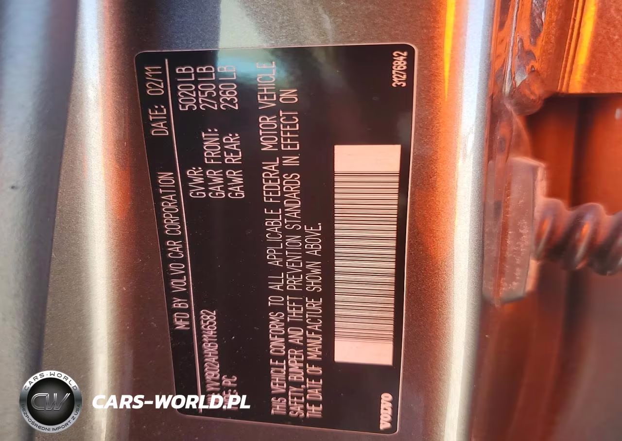 2011 Volvo S80 T6 VIN:YV1902AHXB1146582 - 12