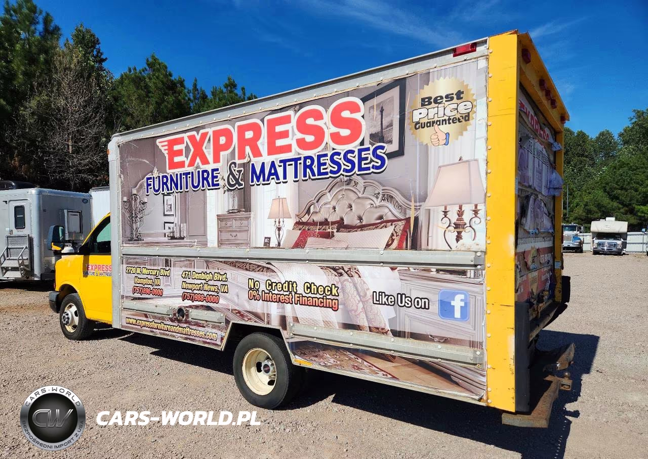 2006 GMC Savana Box Truck VIN:1GDHG31U361902853 - 2