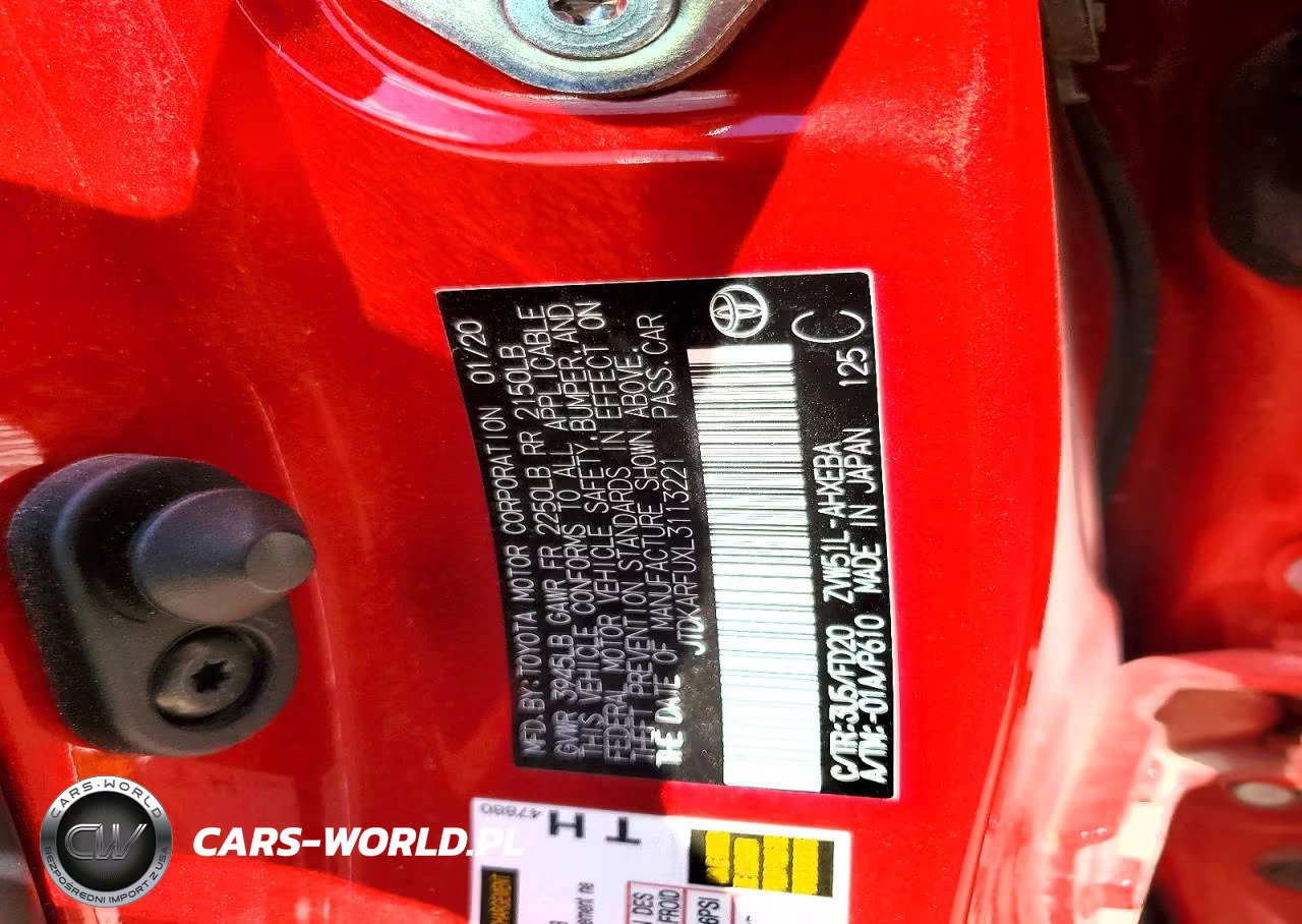 2020 Toyota Prius Le VIN:JTDKARFUXL3113221 - 12