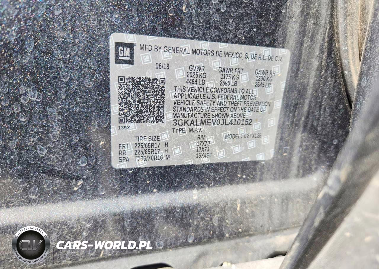 2018 GMC Terrain Sle VIN:3GKALMEV0JL410152 - 12