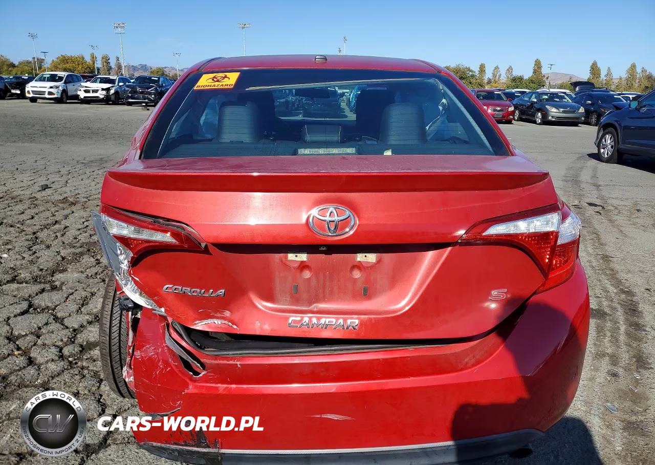 2015 Toyota Corolla S Plus VIN:5YFBURHE9FP252118 - 6