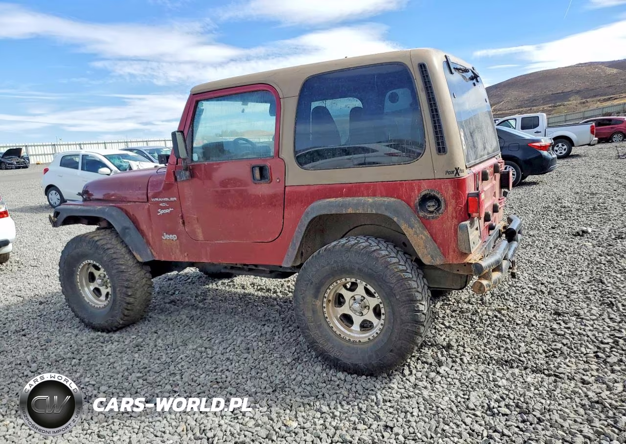 1999 Jeep Wrangler - Tj Sport VIN:1J4FY19S3XP473996 - 2