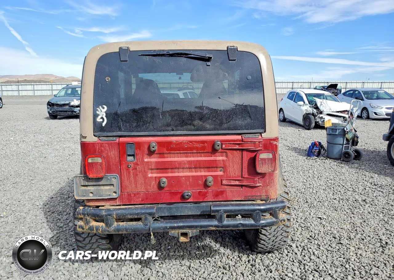 1999 Jeep Wrangler - Tj Sport VIN:1J4FY19S3XP473996 - 6