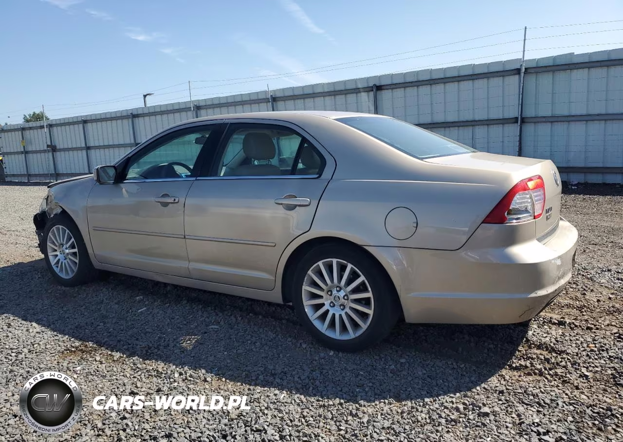 2006 Mercury Milan VIN:3MEFM08126R637006 - 2